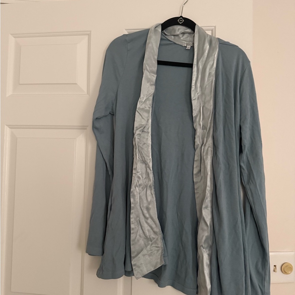 Elegant Blue Women's Robe